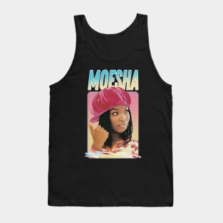 Moesha - 90s Style Fan Design Tank Top